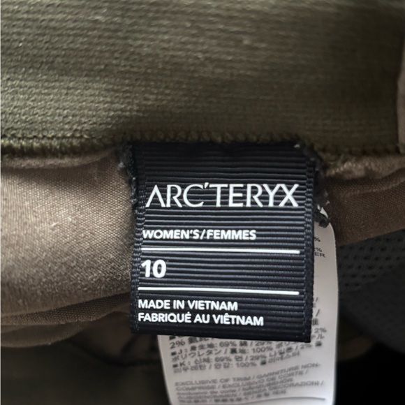 Arc'teryx Womens Konseal Climbing pants Cargo Pants in Green - Picture 5 of 8